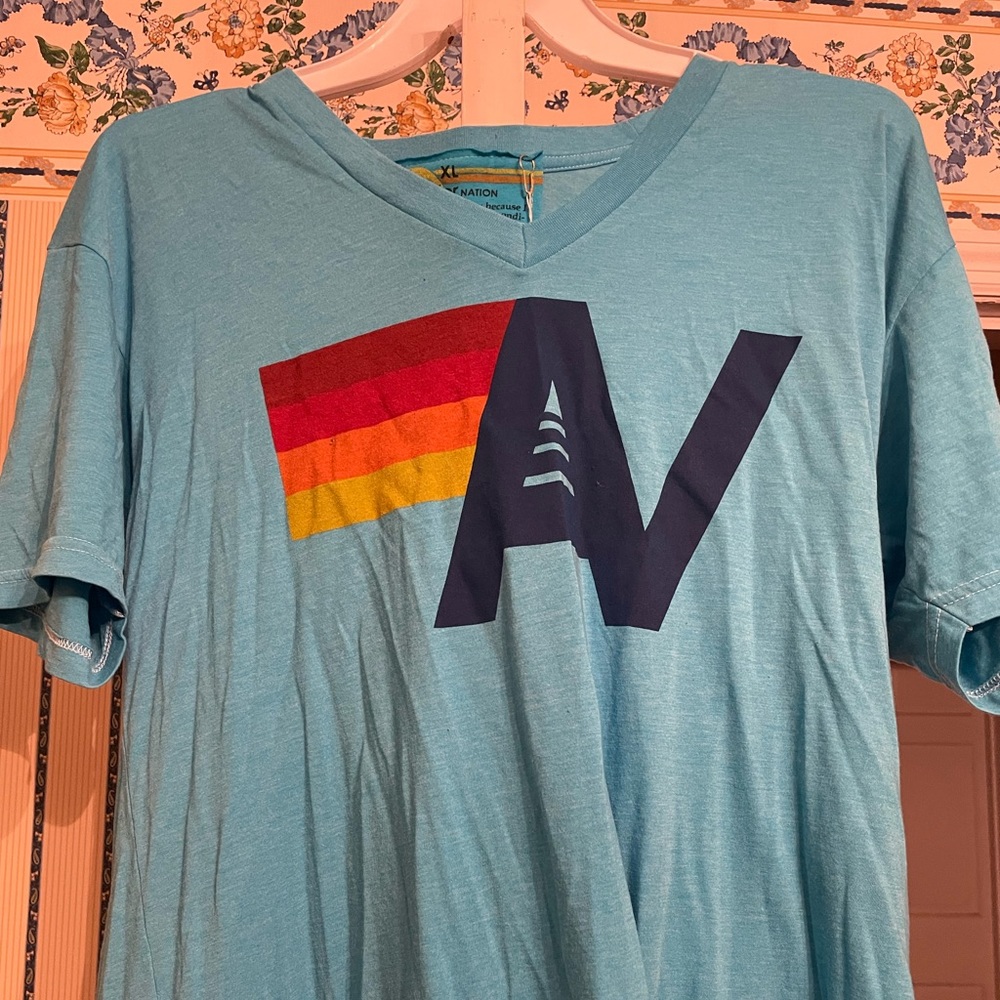 Aviator Nation V-Neck Tee Shirt